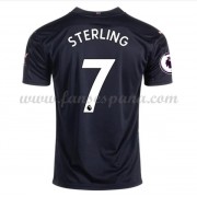 Camisetas De Futbol Baratas Manchester City Raheem Sterling 7 Segunda Equipación 2020-21..